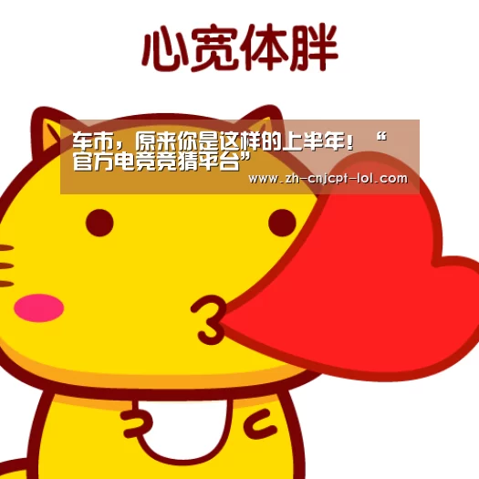 车市,原来你是这样的上半年!“ 官方电竞竞猜平台”(图2) 官方电竞竞猜平台